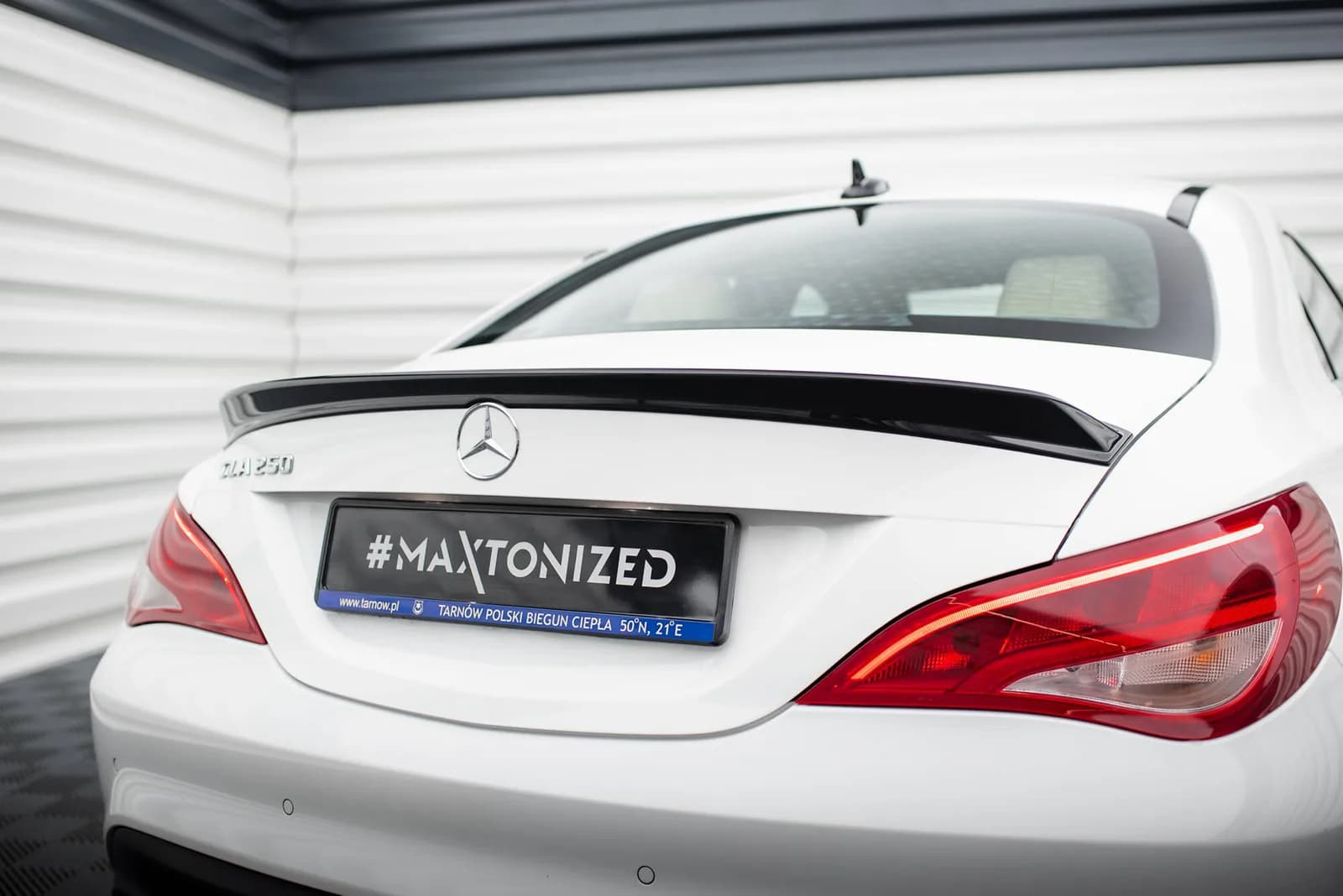 3D спойлер Maxton Mercedes-Benz CLA C117 Facelift - фото My Tuning Lab