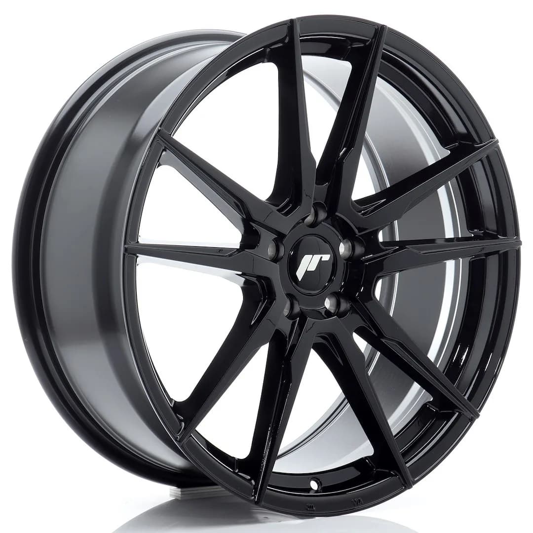 Легкосплавний диск 20" Japan Racing JR21 20x8,5 ET35 5x112 глянцевий чорний - фото My Tuning Lab