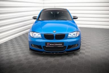 Передній сплітер V.2 Maxton BMW 1 M-пакет E87 Facelift - фото My Tuning Lab