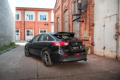 Продовження спойлера Maxton Mitsubishi Lancer Sportback Mk8 - фото My Tuning Lab
