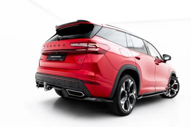 Задній сплітер (Z Dyfuzorem) Maxton Skoda Kodiaq RS Mk2 - фото My Tuning Lab