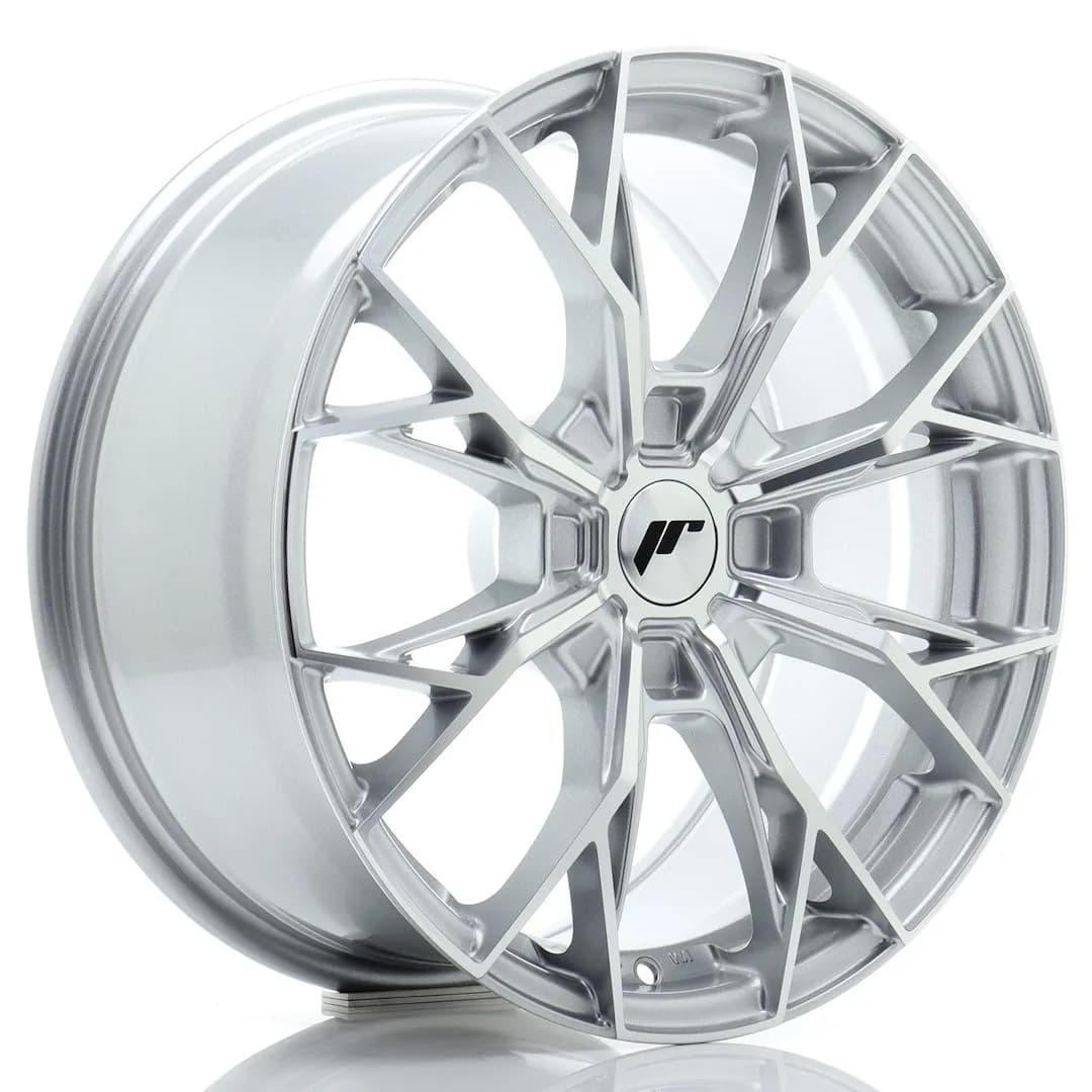 Легкосплавний диск 17" Japan Racing JR49 17x8 ET20-40 4H BLANK срібний з фрезерованою лицьовою частиною - фото My Tuning Lab