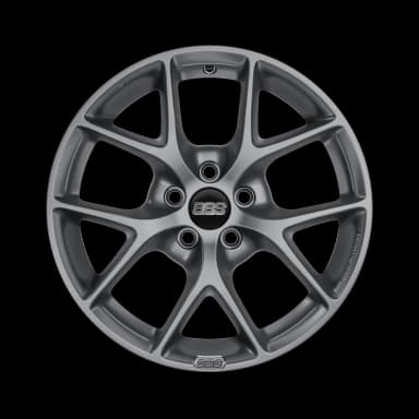Легкосплавний диск 18" BBS SR 18x8 ET21 5x112 Himalaya Grey сатиновий - фото My Tuning Lab
