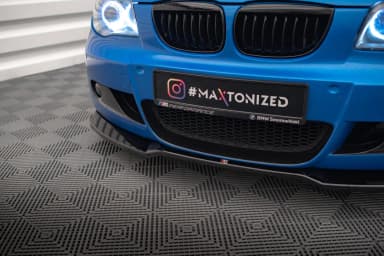 Передній сплітер V.1 Maxton BMW 1 M-пакет E87 Facelift - фото My Tuning Lab