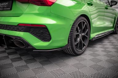 Задні сплітери Boczne Street Pro + Flaps Maxton Audi RS3 Sedan 8Y - фото My Tuning Lab