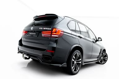 Задній центральний сплітер з дифузором Maxton BMW X5 M-пакет F15 - фото My Tuning Lab
