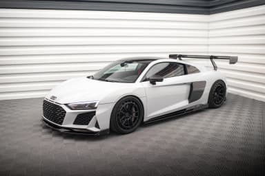 Накладки на пороги V.2 + Flaps Maxton Audi R8 Mk2 Facelift - фото My Tuning Lab