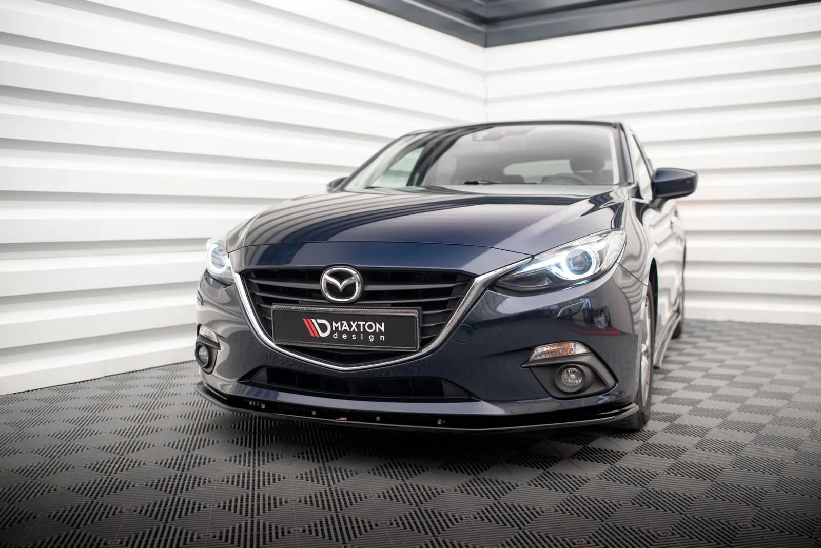 Передній сплітер Maxton Mazda 3 Mk3 - фото My Tuning Lab