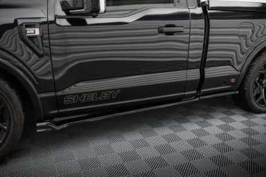 Накладки на пороги Maxton Shelby F150 Super Snake - фото My Tuning Lab