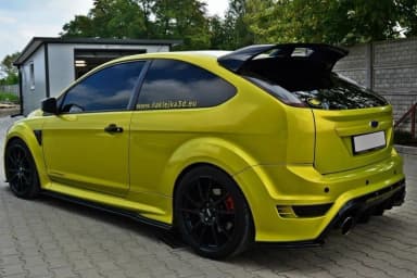 Накладки на пороги Maxton Ford Focus RS Mk2 - фото My Tuning Lab
