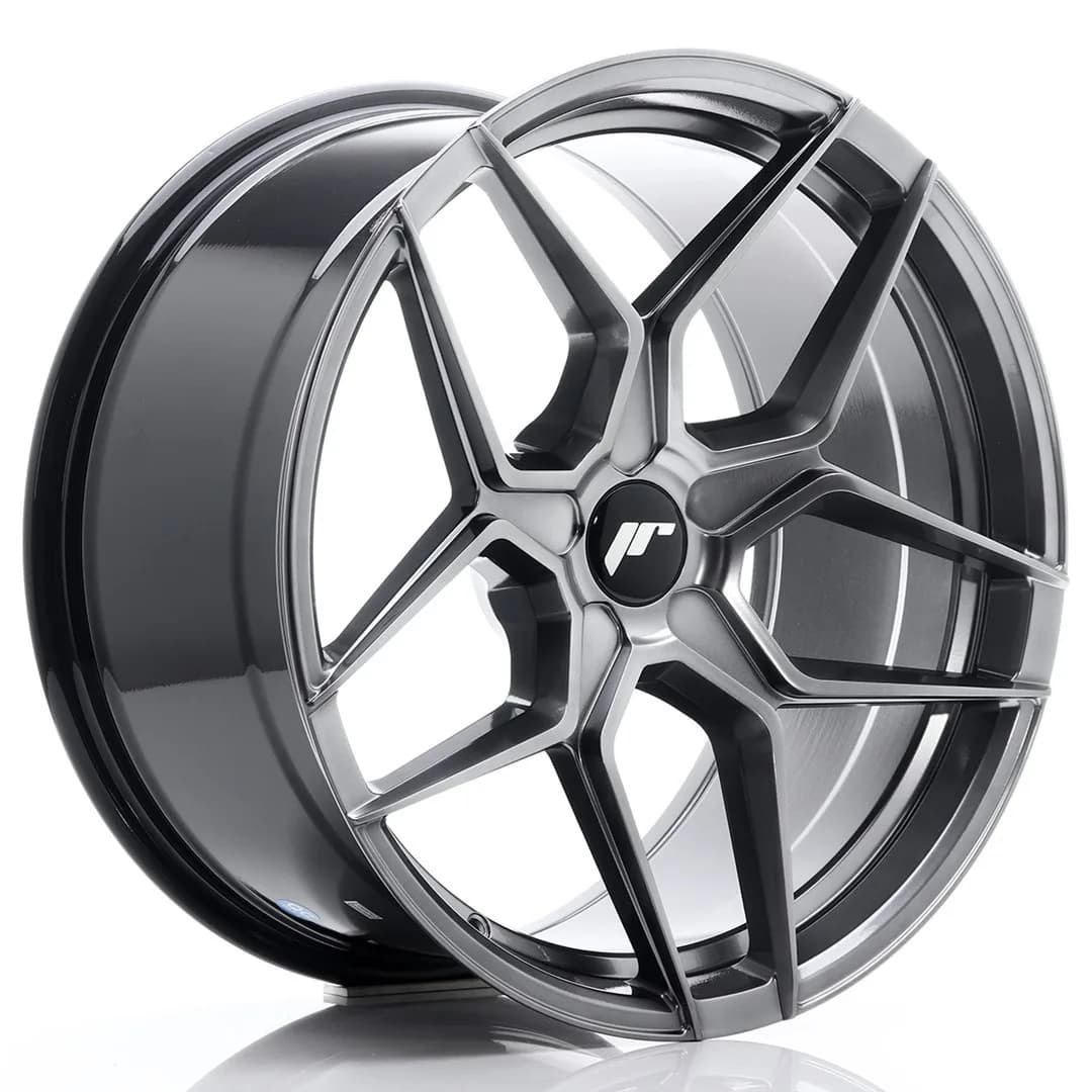 Легкосплавний диск 19" Japan Racing JR34 19x9,5 ET40 5x112 насичений чорний - фото My Tuning Lab