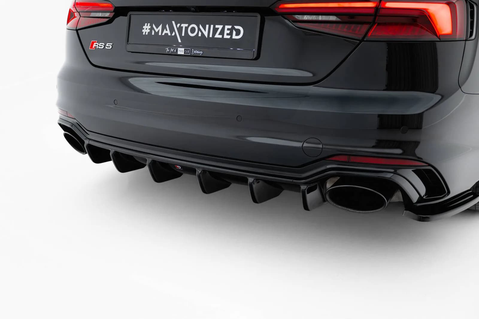 Задня накладка Maxton Audi RS5 Coupe / Sportback F5 - фото My Tuning Lab