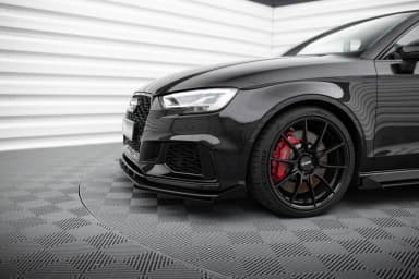Front Flaps Maxton Audi RS3 Sedan 8V Facelift - фото My Tuning Lab