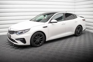 Накладки на пороги Maxton Kia Optima Mk4 Facelift - фото My Tuning Lab