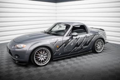 Накладки на пороги Maxton Mazda MX5 NC (Mk3) - фото My Tuning Lab