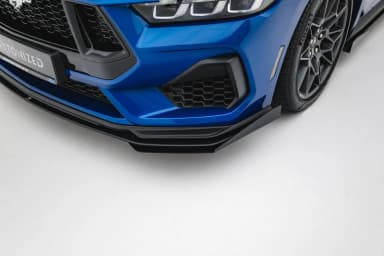 Передній сплітер Street Pro + Flaps Maxton Ford Mustang GT Mk7 - фото My Tuning Lab