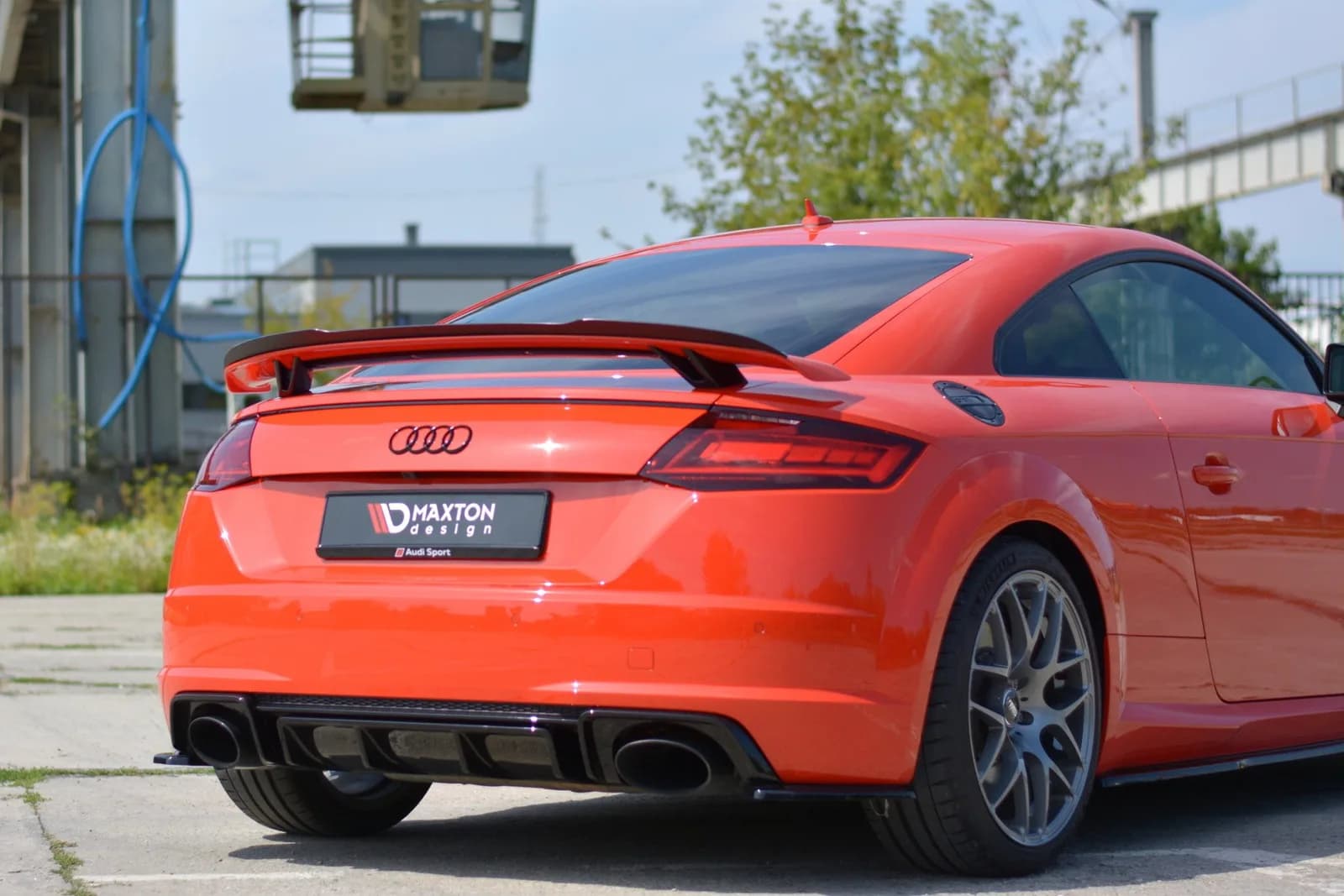 Спойлер Maxton Audi TT RS 8S - фото My Tuning Lab