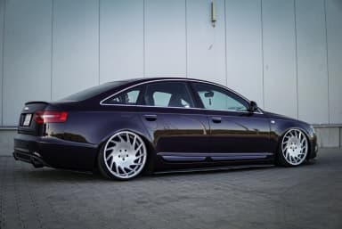 Накладки на пороги Maxton Audi A6 S-Line C6 / C6 FL - фото My Tuning Lab