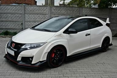 Передній сплітер Maxton Honda Civic IX Type R V.1 - фото My Tuning Lab