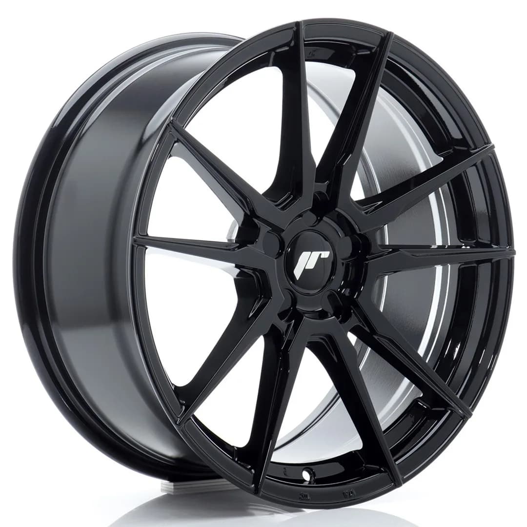 Легкосплавний диск 18" Japan Racing JR21 18x8 ET36 5x114,3 глянцевий чорний - фото My Tuning Lab