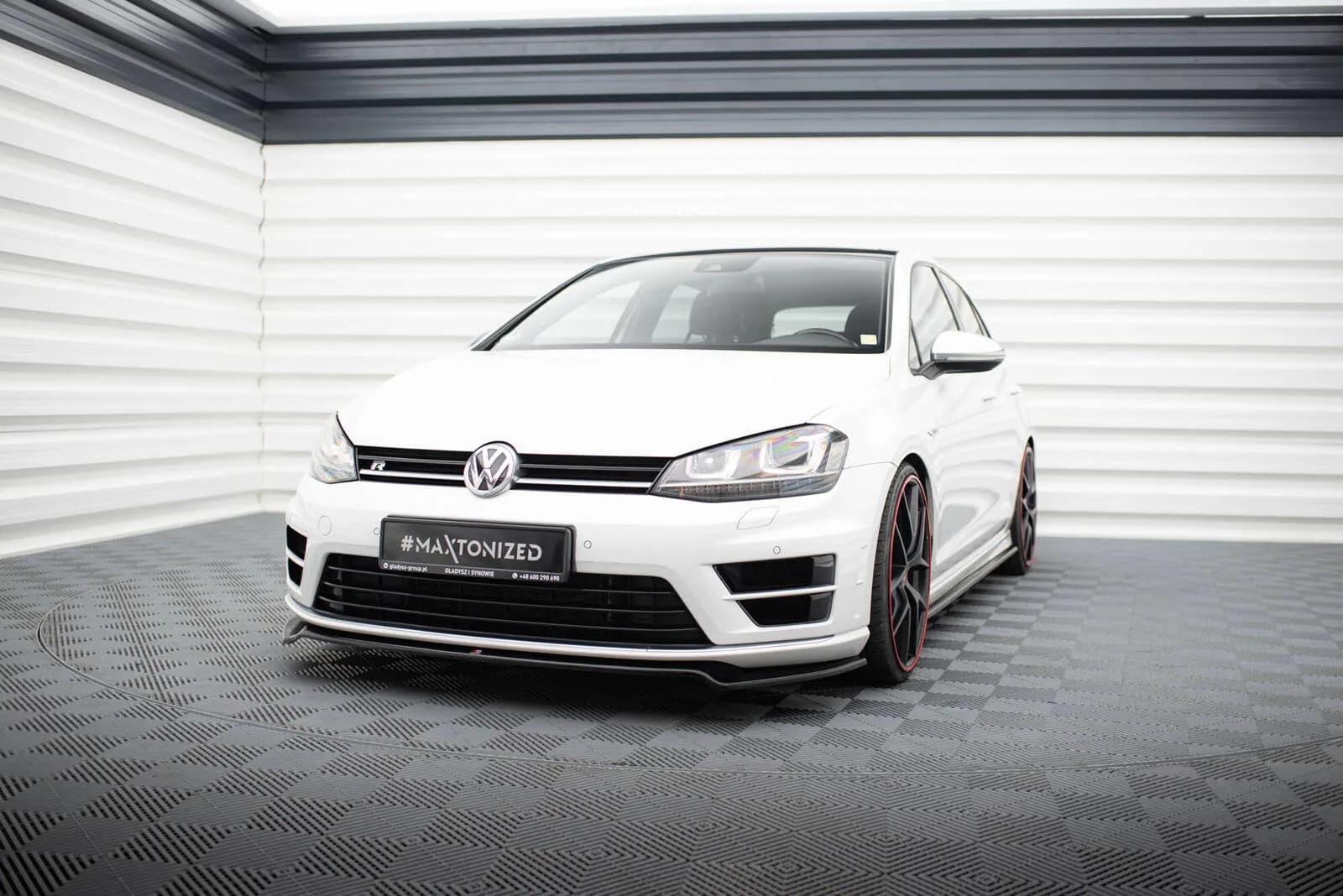 Комплект сплітерів Maxton Volkswagen Golf R Hatchback Mk7 - фото My Tuning Lab