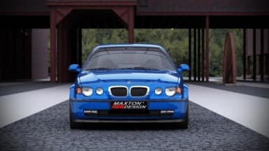 Передній сплітер Maxton BMW 3 E46 Compact - фото My Tuning Lab