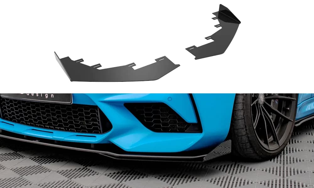 Front Flaps Maxton BMW M2 Competition F87 - фото My Tuning Lab