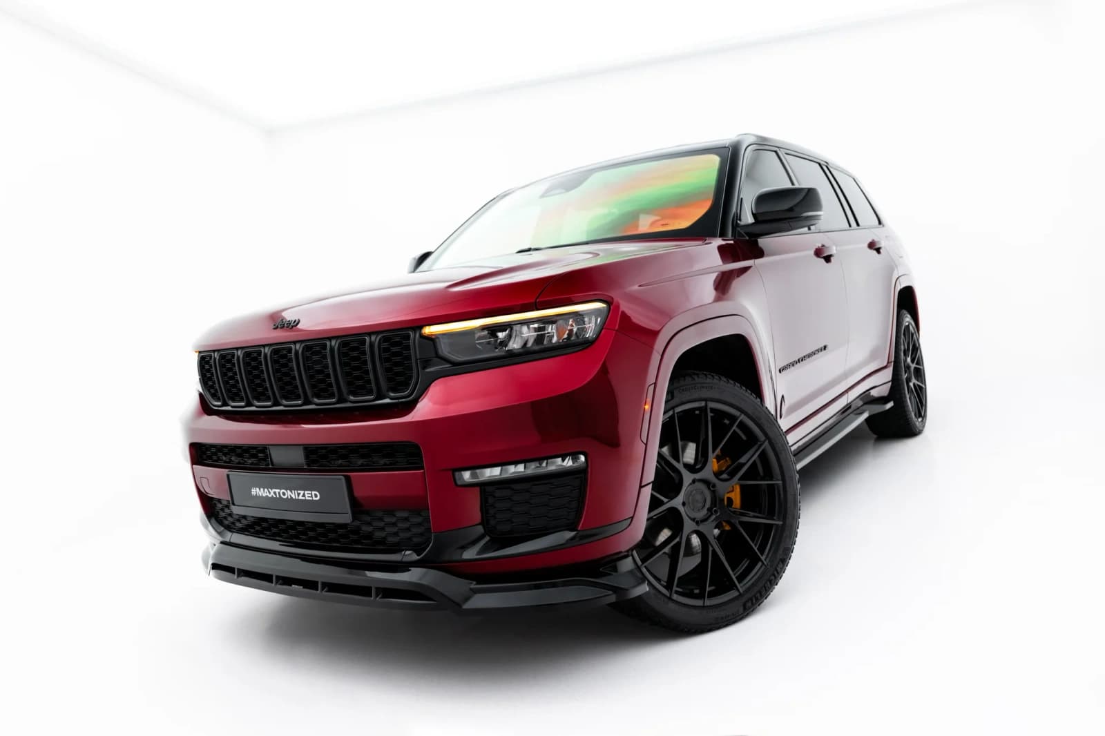 Передній сплітер Maxton Jeep Grand Cherokee L Mk5 - фото My Tuning Lab