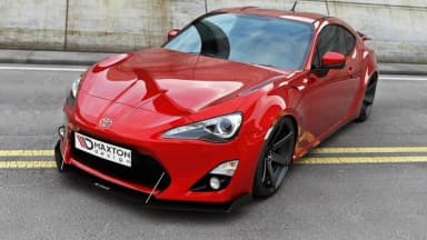Передній сплітер Racing Maxton Toyota GT86 (ze skrzydłami) - фото My Tuning Lab