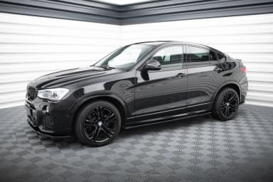 Накладки на пороги Maxton BMW X4 M-пакет F26 - фото My Tuning Lab
