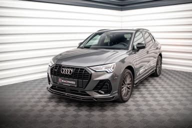 Передній сплітер V.4 Maxton Audi Q3 Sportback / SUV S-Line F3 - фото My Tuning Lab