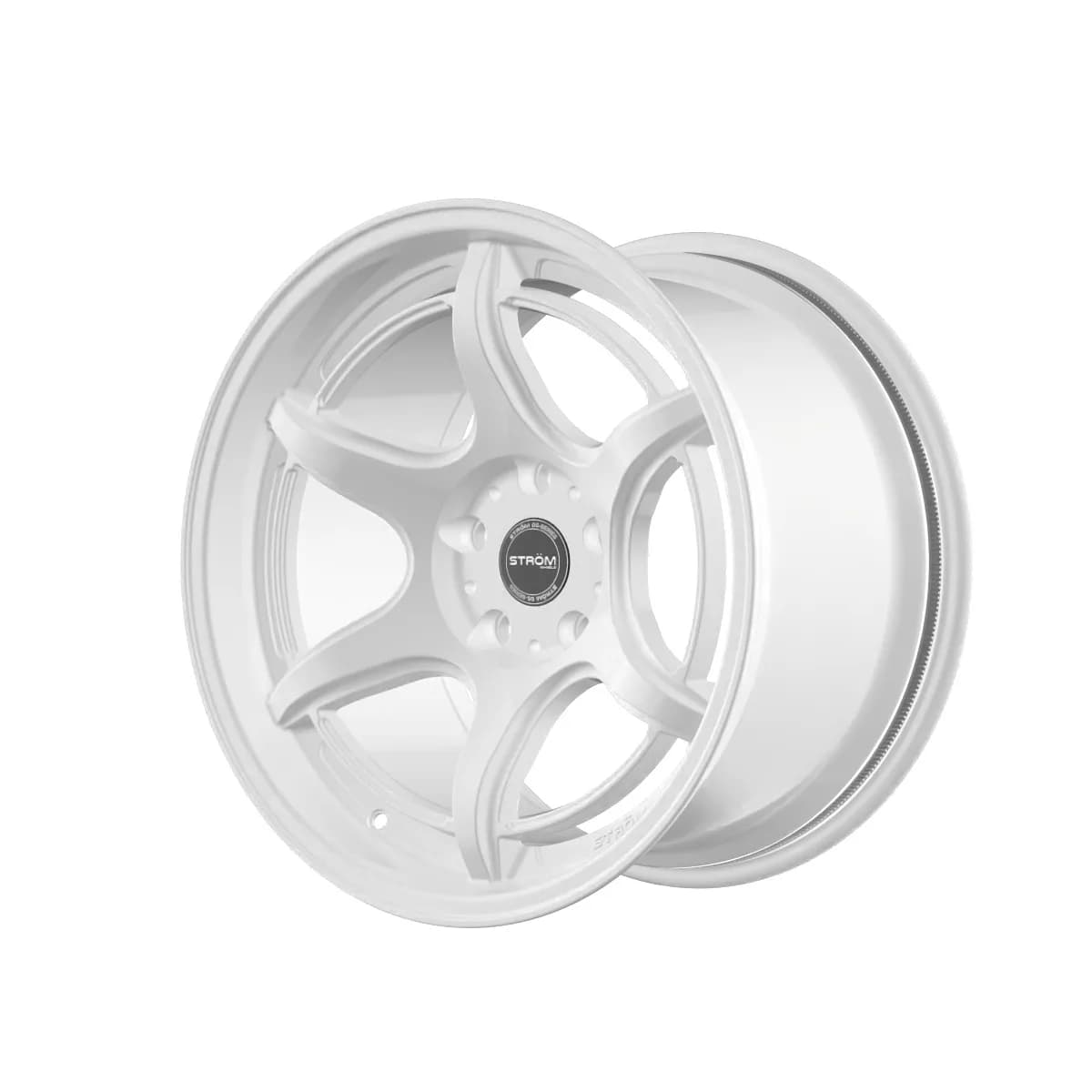 Легкосплавний диск 18" Strom DS-F45 18x9,5 ET10 5x120 повний глянець білий - фото My Tuning Lab