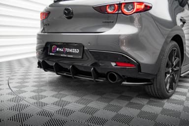 Задній дифузор Street Pro Maxton Mazda 3 Mk4 - фото My Tuning Lab