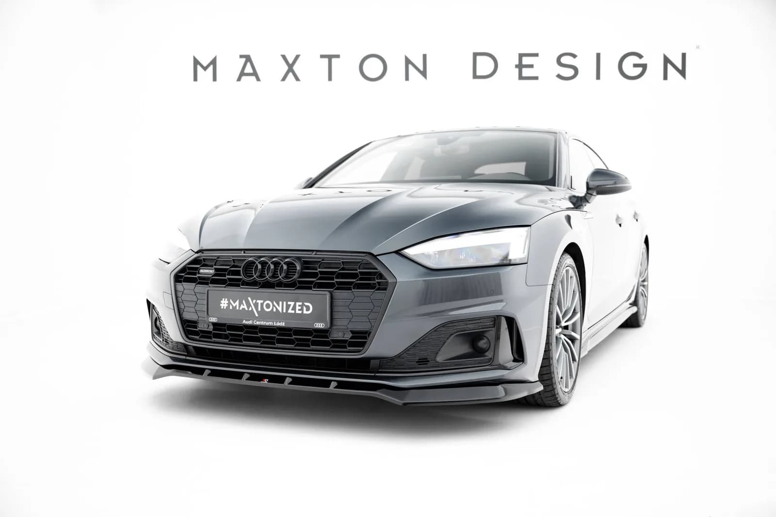 Передній сплітер Maxton V.2 Audi A5 F5 Facelift - фото My Tuning Lab
