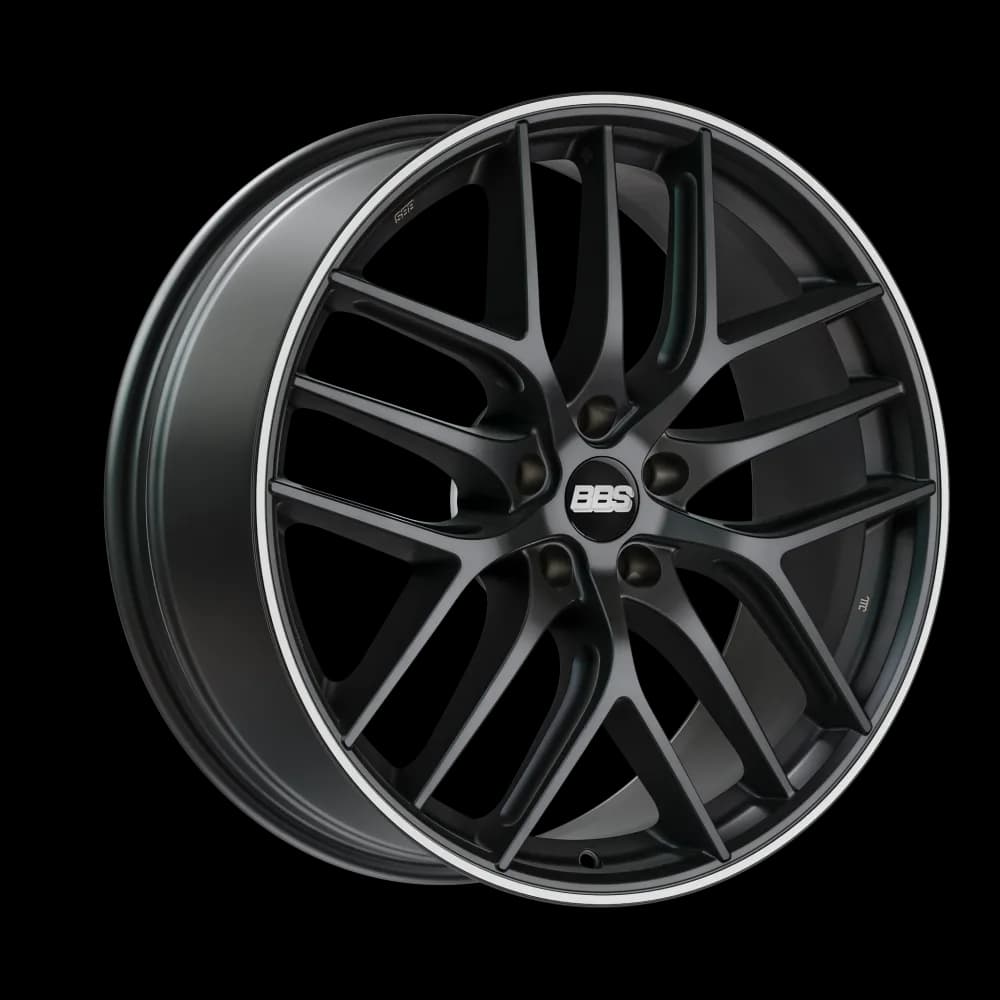 Легкосплавний диск 20" BBS CC-R 20x9 ET25 5x120 чорний сатиновий - фото My Tuning Lab