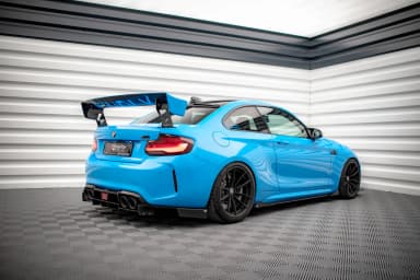 Накладки на пороги Street Pro + Flaps Maxton BMW M2 F87 - фото My Tuning Lab
