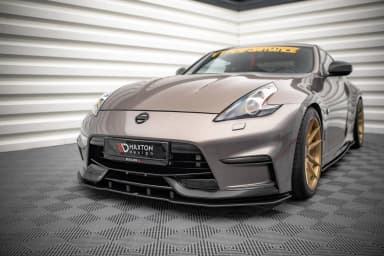 Передній сплітер Street Pro Maxton Nissan 370Z Nismo Facelift - фото My Tuning Lab