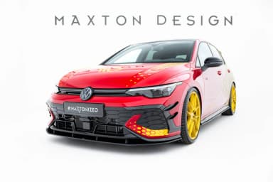 Передній сплітер Street Pro Maxton Volkswagen Golf GTI Clubsport Mk8 Facelift - фото My Tuning Lab