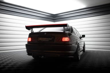 Karbonowy Spoiler Z Zewnętrznymi Wspornikami + LED Maxton BMW 3 Coupe E46 - фото My Tuning Lab
