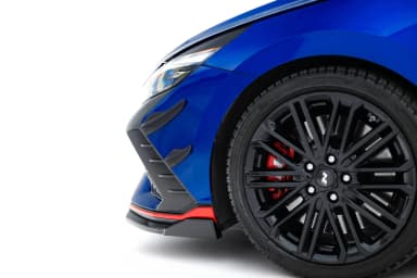 Канарди (аеродинамічні накладки переднього бампера) Maxton Hyundai Elantra N Mk7 - фото My Tuning Lab