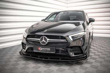 Front Flaps Maxton Mercedes A35 AMG / AMG-Line Aero Pack W177 - фото My Tuning Lab