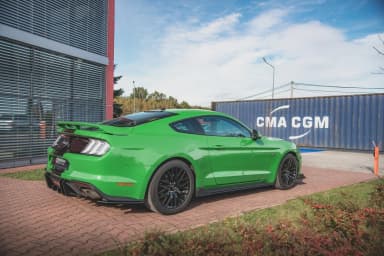 Накладки на пороги Street Pro V.2 Maxton Ford Mustang GT Mk6 Facelift - фото My Tuning Lab