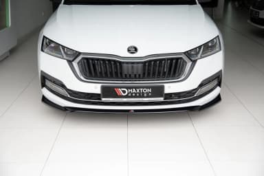 Передній сплітер V.2 Maxton Skoda Octavia Mk4 - фото My Tuning Lab