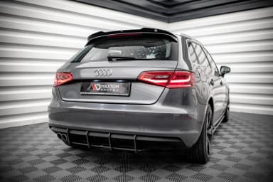 Задній дифузор Street Pro Maxton Audi A3 Sportback 8V - фото My Tuning Lab