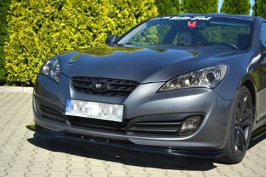 Передній сплітер Maxton Hyundai Genesis Coupe Mk1 - фото My Tuning Lab