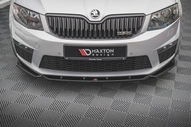 Передній сплітер V.4 Maxton Skoda Octavia RS Mk3 - фото My Tuning Lab