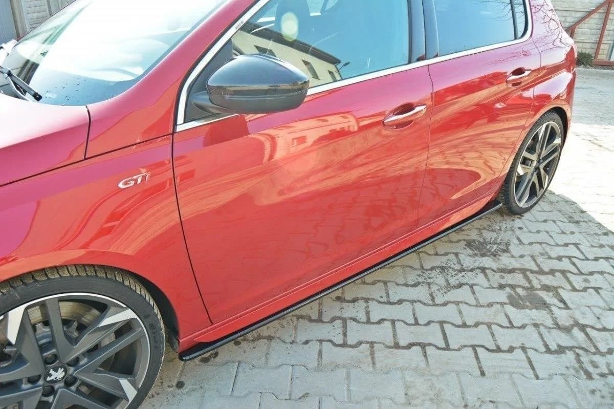 Накладки на пороги Maxton Peugeot 308 II GTI - фото My Tuning Lab