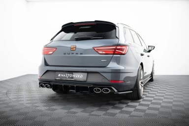 Задні сплітери Boczne V.2 Seat Leon Maxton Cupra Mk3 FL Sportstourer - фото My Tuning Lab
