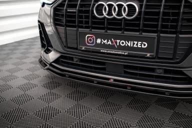 Передній сплітер V.4 Maxton Audi Q3 Sportback / SUV S-Line F3 - фото My Tuning Lab