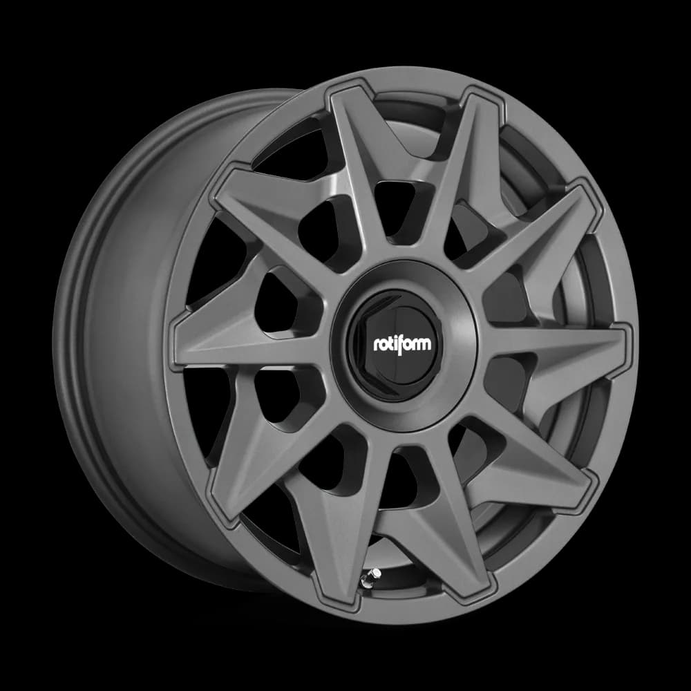 Легкосплавний диск 19" Rotiform Cvt 19x8,5 ET45 5x112/120 матовий антрацит - фото My Tuning Lab